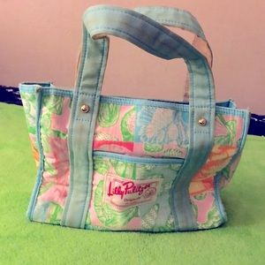 Lilly Pulitzer White Label Purse/Repurpose/Recycle